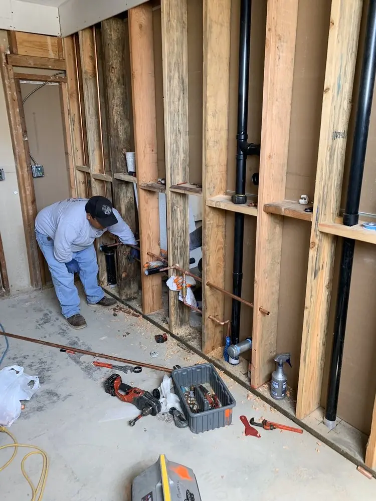 Commercial rough-in plumbing for Commercial Plumbing in Conneaut